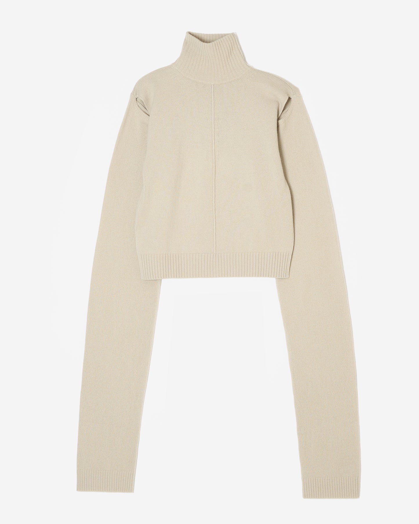 LONG SLEEVE TIED SWEATER