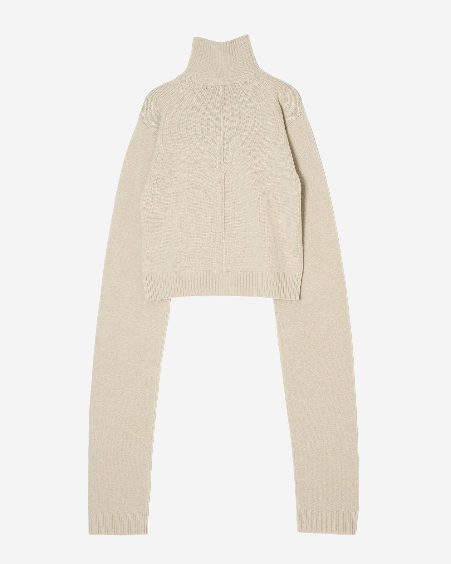 LONG SLEEVE TIED SWEATER