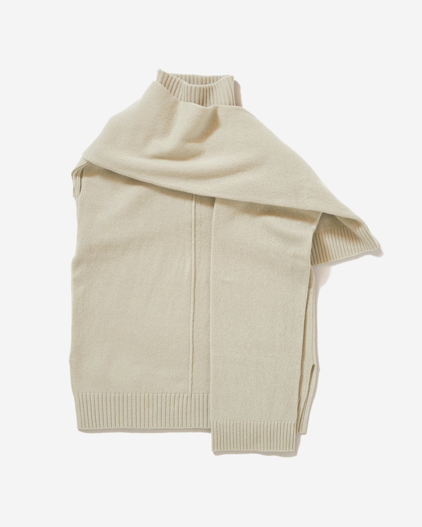 LONG SLEEVE TIED SWEATER
